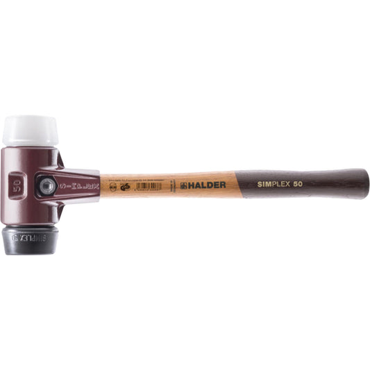Simplex Hammer 145mm Kunststoff/Gummi, Stahlguss Holz