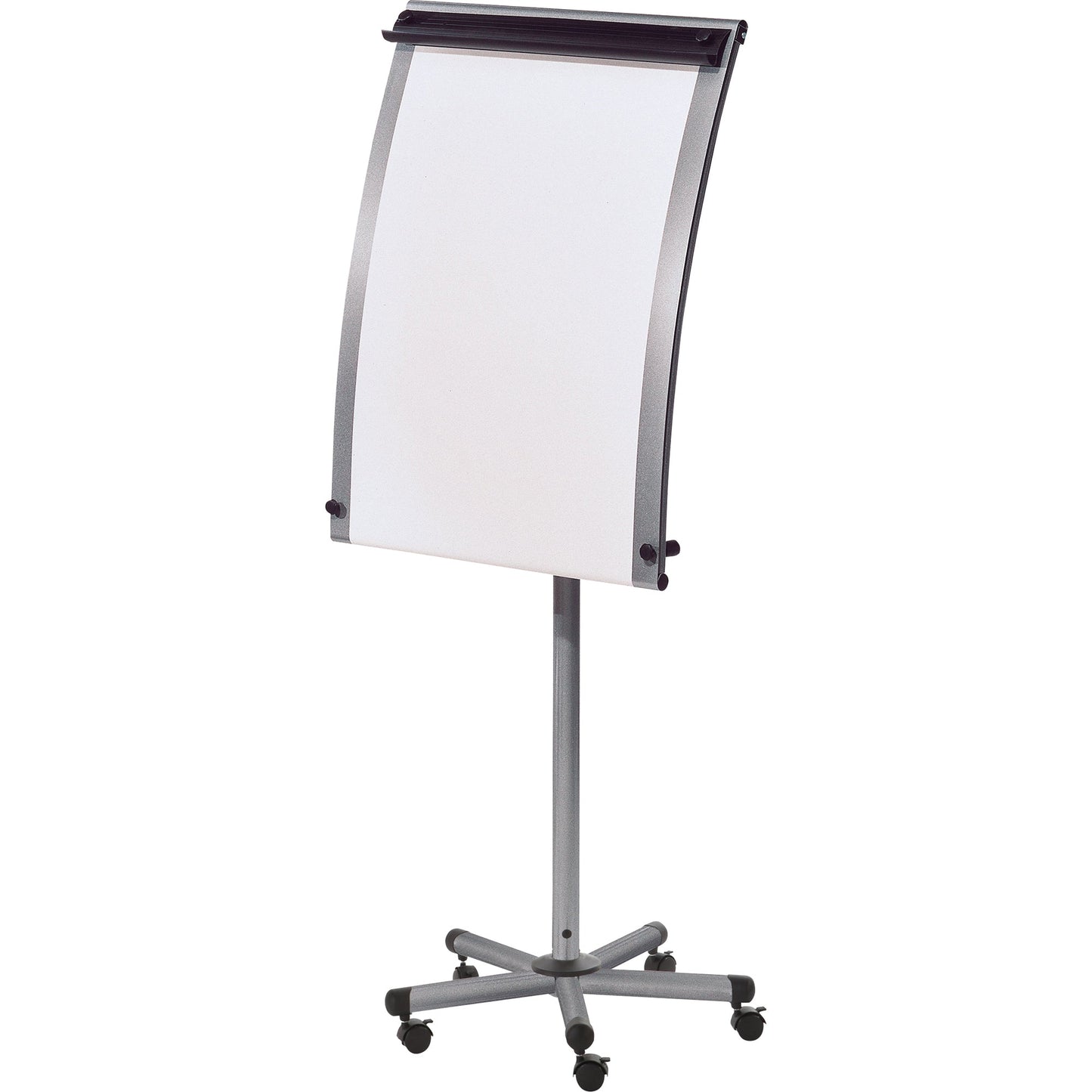 Bi-office Flipchart 70 x 100 cm (B x H) 200cm Stahl silber
