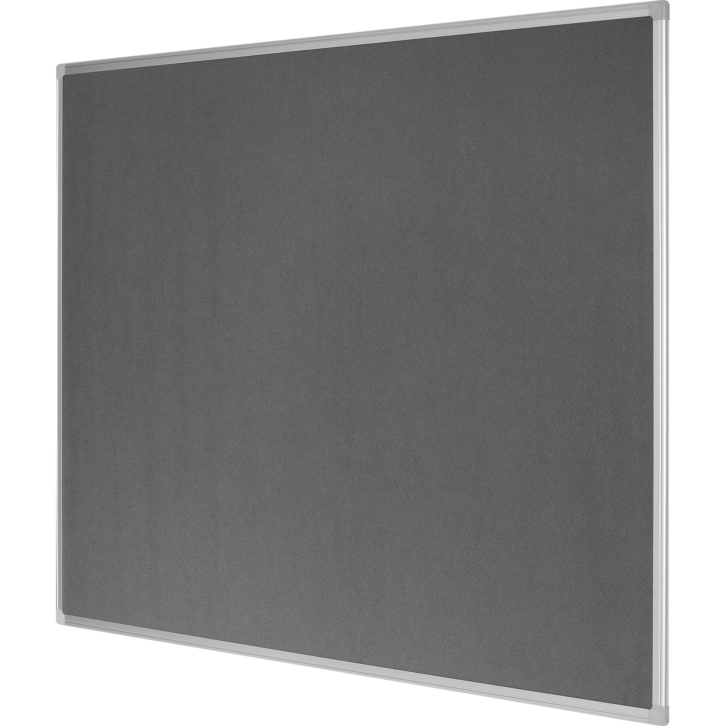 Bi-office Pinnwand New Generation 180 x 120 cm (B x H) Maße der Oberfläche: 175 x 115 cm (B x H) Filz Material des Rahmens: Aluminium grau