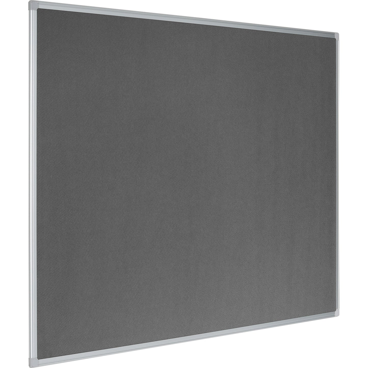 Bi-office Pinnwand New Generation 180 x 120 cm (B x H) Maße der Oberfläche: 175 x 115 cm (B x H) Filz Material des Rahmens: Aluminium grau