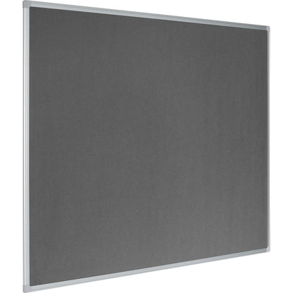 Bi-office Pinnwand New Generation 180 x 120 cm (B x H) Maße der Oberfläche: 175 x 115 cm (B x H) Filz Material des Rahmens: Aluminium grau