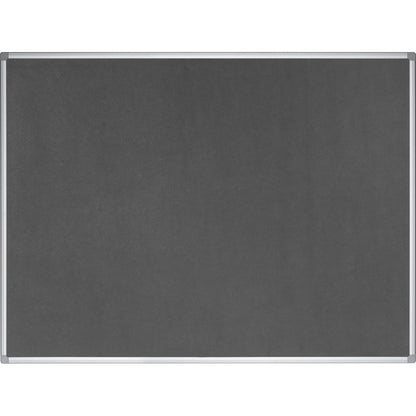 Bi-office Pinnwand New Generation 180 x 120 cm (B x H) Maße der Oberfläche: 175 x 115 cm (B x H) Filz Material des Rahmens: Aluminium grau