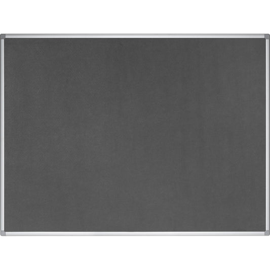 Bi-office Pinnwand New Generation 180 x 120 cm (B x H) Maße der Oberfläche: 175 x 115 cm (B x H) Filz Material des Rahmens: Aluminium grau