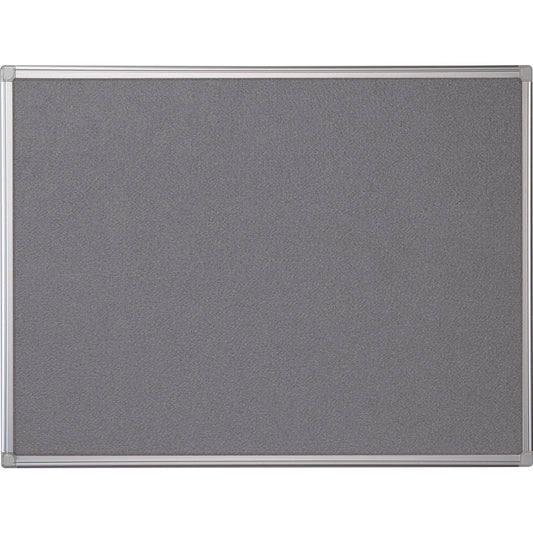 Bi-office Pinnwand Maya 150 x 120 cm (B x H) Maße der Oberfläche: 146 x 116 cm (B x H) Filz Material des Rahmens: Aluminium grau