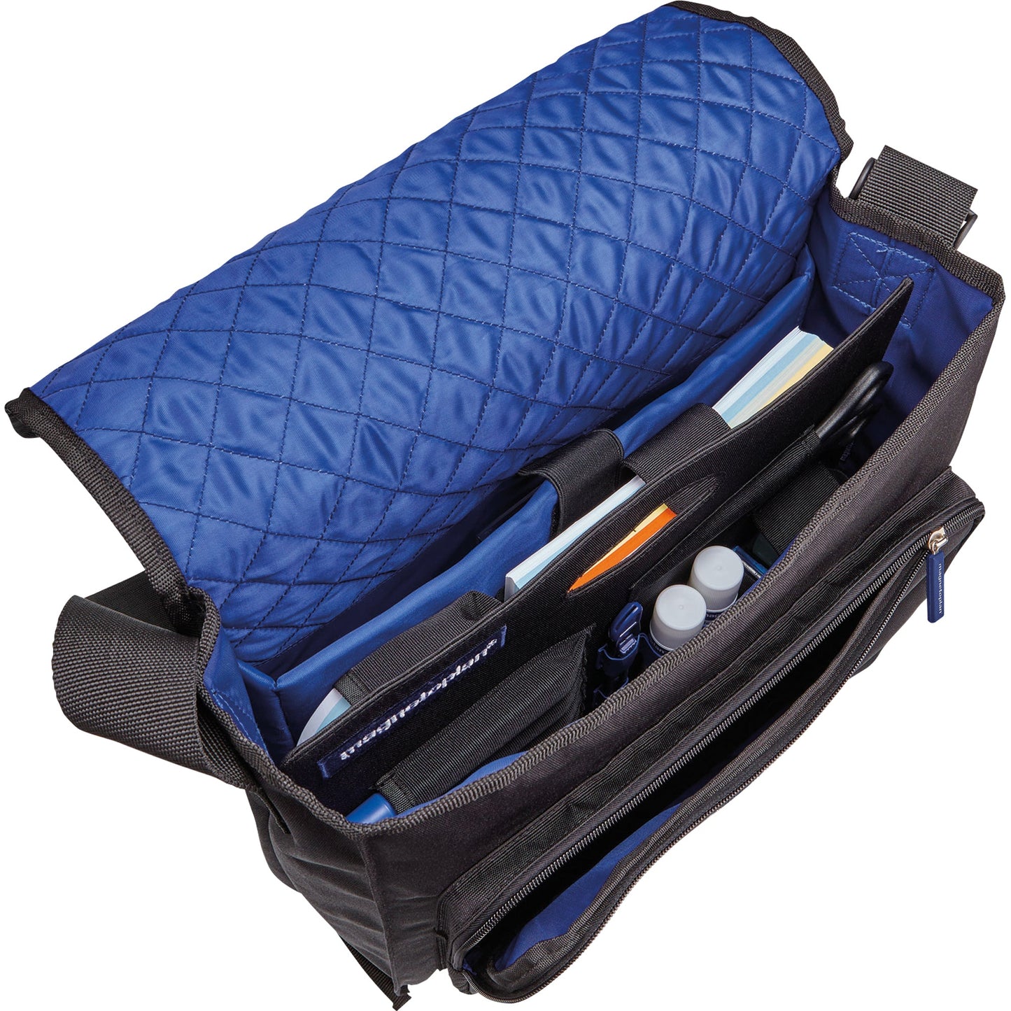 magnetoplan® Moderationstasche Messenger 41 x 38 x 12 (B x H x T) 1.300 Teile Polyester schwarz