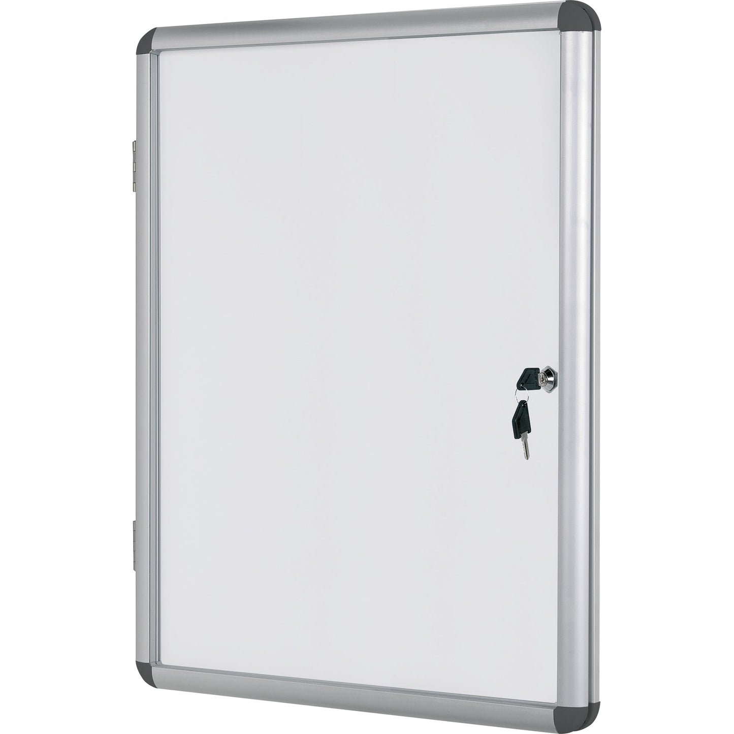 Bi-office Schaukasten Earth Enclore Innenbereich 72 x 98,1 x 3,5 cm (B x H x T) 9 x DIN A4 mit Schloss Aluminium, recycelt alu