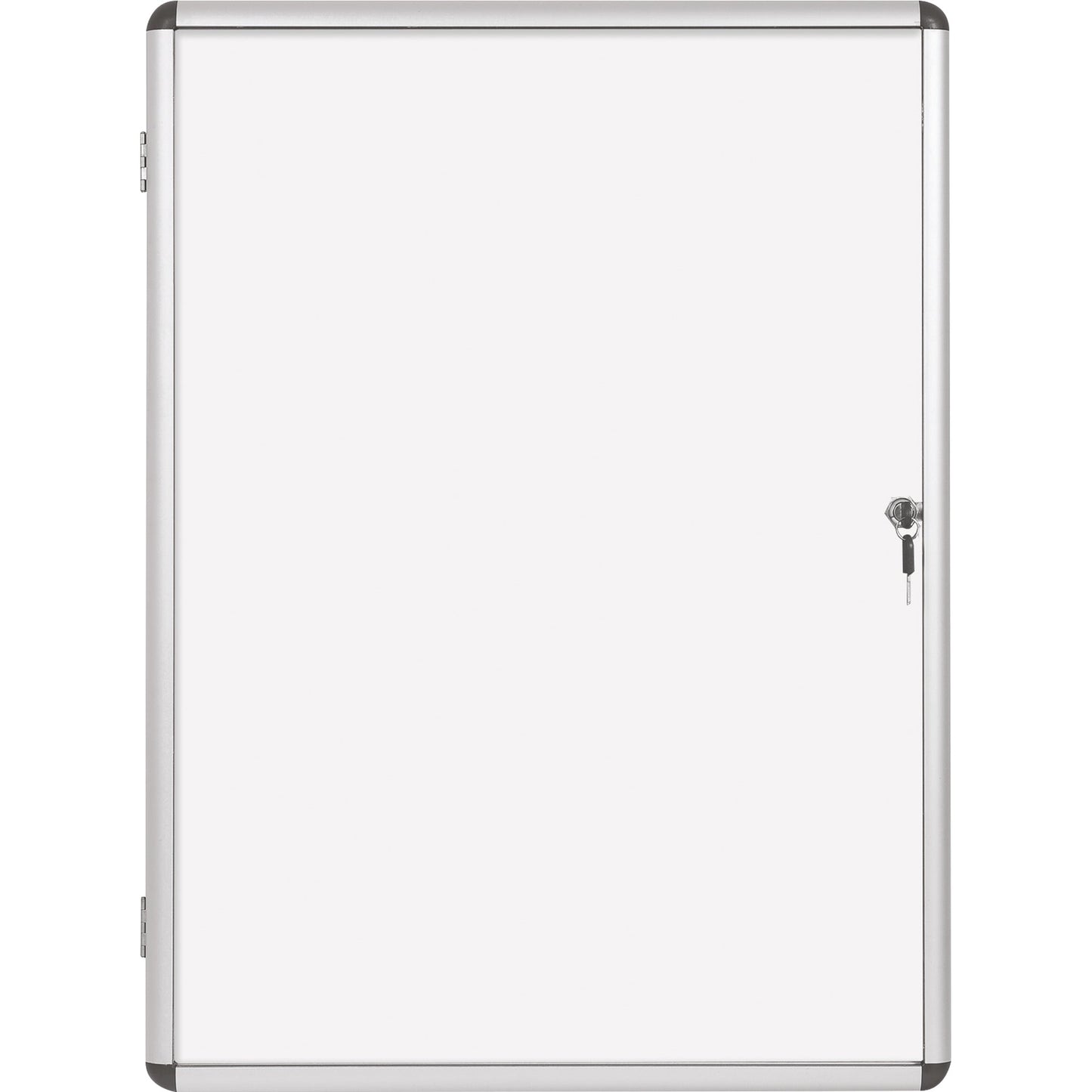 Bi-office Schaukasten Earth Enclore Innenbereich 72 x 98,1 x 3,5 cm (B x H x T) 9 x DIN A4 mit Schloss Aluminium, recycelt alu