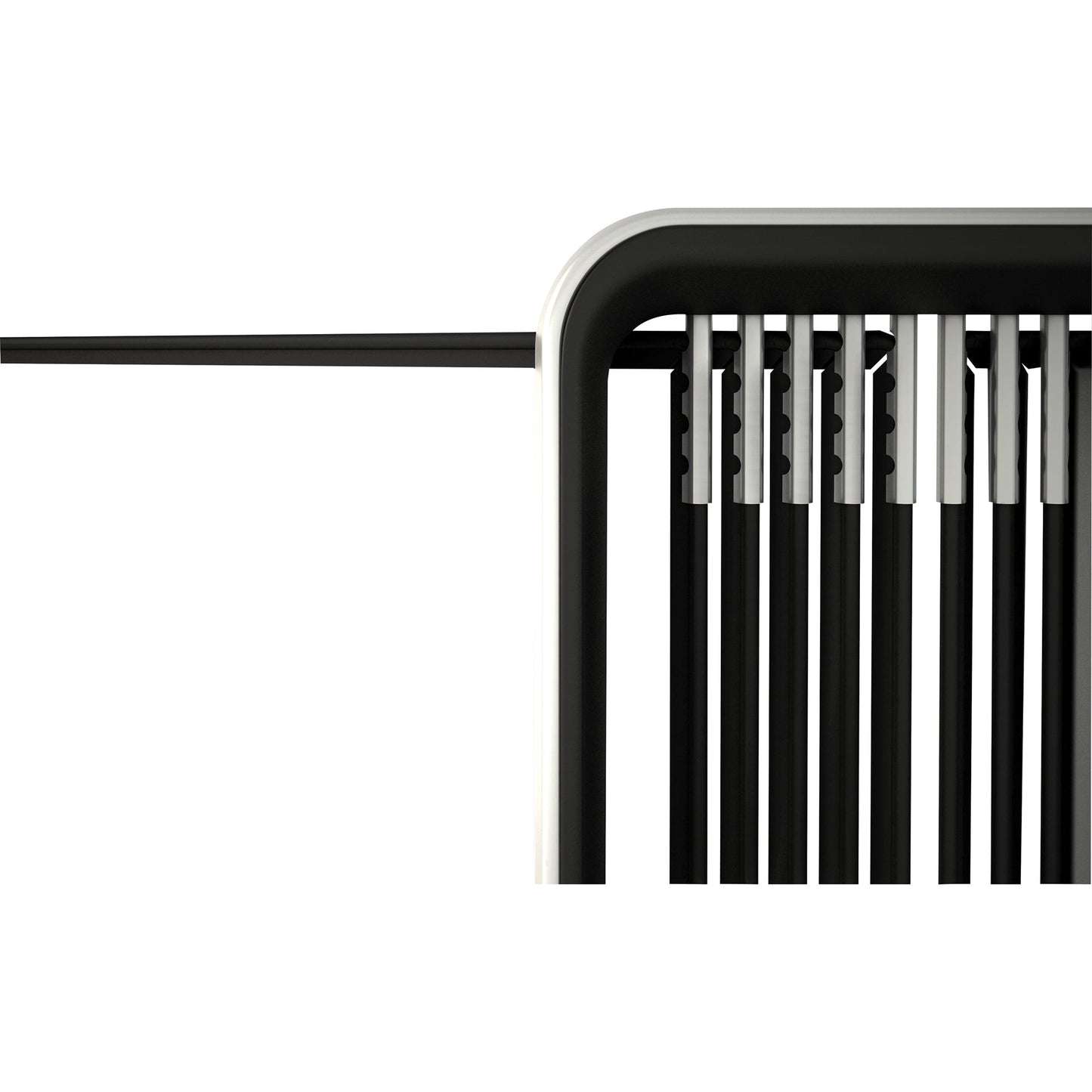 DJOIS Sichttafelständer Tarifold VEO 39 x 25,5 x 10,5 cm (B x H x T) ABS Kunststoff/Aluminium Anzahl der mitgelieferten Sichttafeln: 10 Sichttafeln schwarz