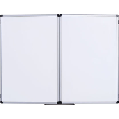 Bi-office Whiteboard Trio Maße der Oberfläche: 90 x 60 cm (B x H) Tafel magnethaftend beidseitig beschreibbar Keramik emailliert weiß