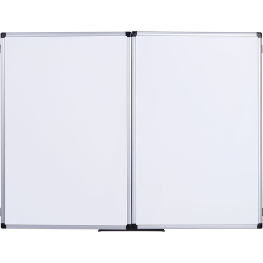 Bi-office Whiteboard Trio Maße der Oberfläche: 90 x 60 cm (B x H) Tafel magnethaftend beidseitig beschreibbar Keramik emailliert weiß