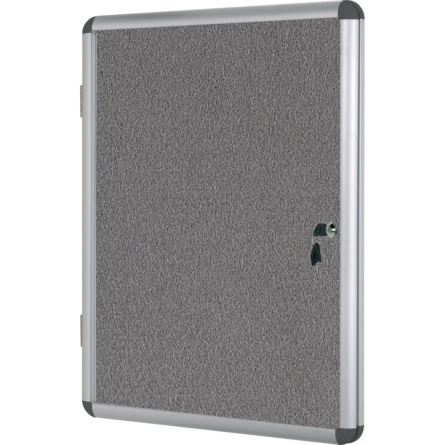 Bi-office Schaukasten Enclore Innenbereich 94 x 128,8 x 3,5 cm (B x H x T) 16 x DIN A4 mit Schloss Aluminium alu