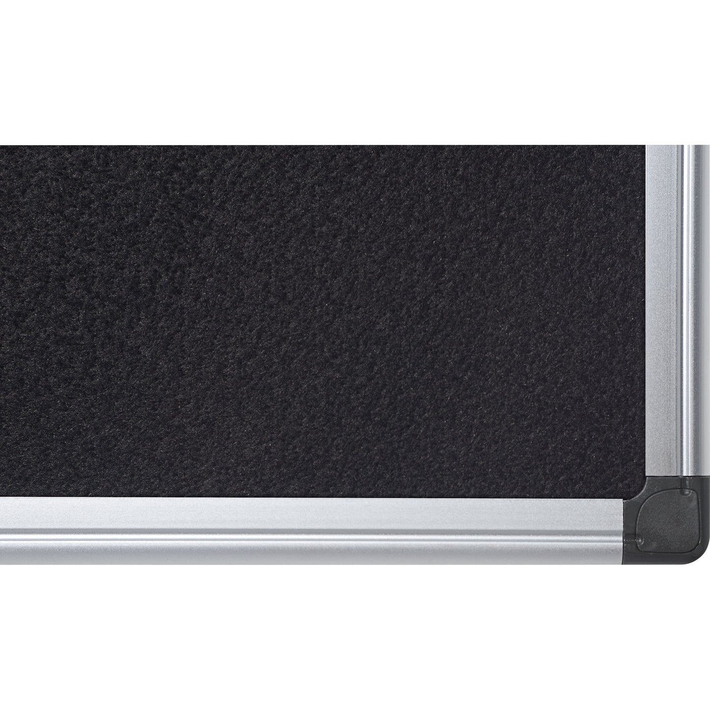 Bi-office Pinnwand Maya 120 x 120 cm (B x H) Maße der Oberfläche: 116 x 116 cm (B x H) Filz Material des Rahmens: Aluminium schwarz