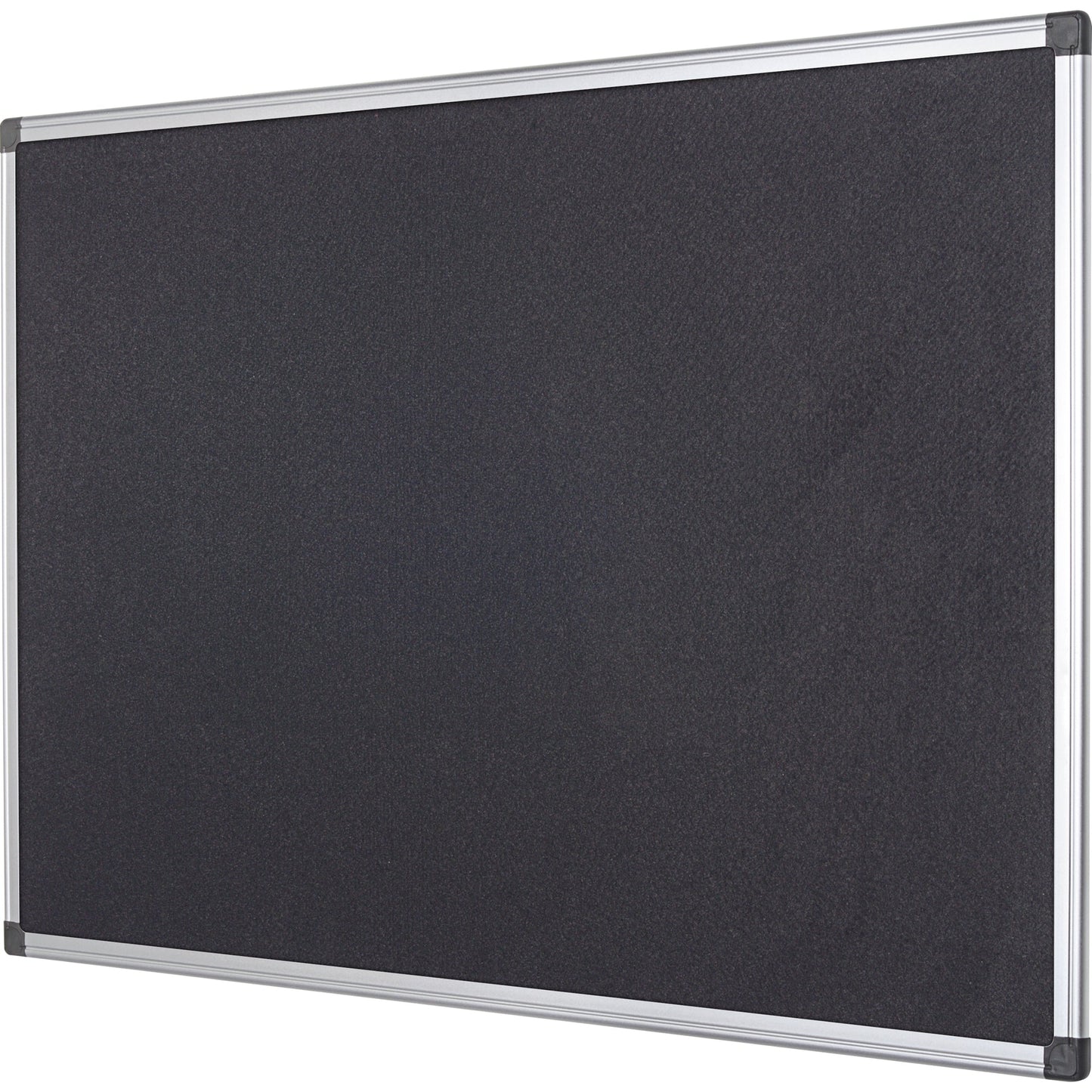 Bi-office Pinnwand Maya 120 x 120 cm (B x H) Maße der Oberfläche: 116 x 116 cm (B x H) Filz Material des Rahmens: Aluminium schwarz