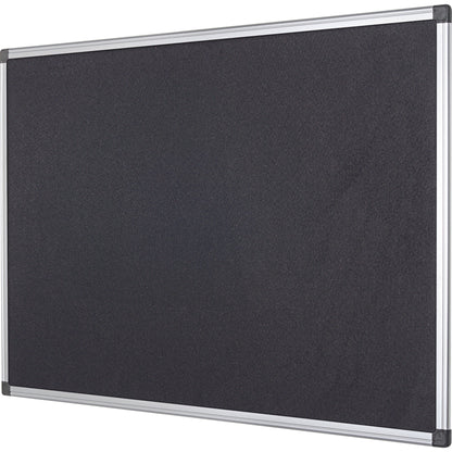 Bi-office Pinnwand Maya 120 x 120 cm (B x H) Maße der Oberfläche: 116 x 116 cm (B x H) Filz Material des Rahmens: Aluminium schwarz
