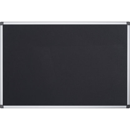 Bi-office Pinnwand Maya 120 x 120 cm (B x H) Maße der Oberfläche: 116 x 116 cm (B x H) Filz Material des Rahmens: Aluminium schwarz