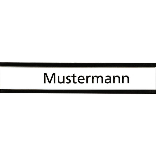 FRANKEN Magnetschild 75 x 30 mm (B x H) Kunststoff braun 10 St./Pack.