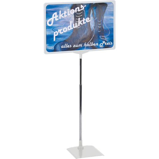 FRANKEN Infodisplay 21 x 62 x 10 cm (B x H x T) DIN A4 grau