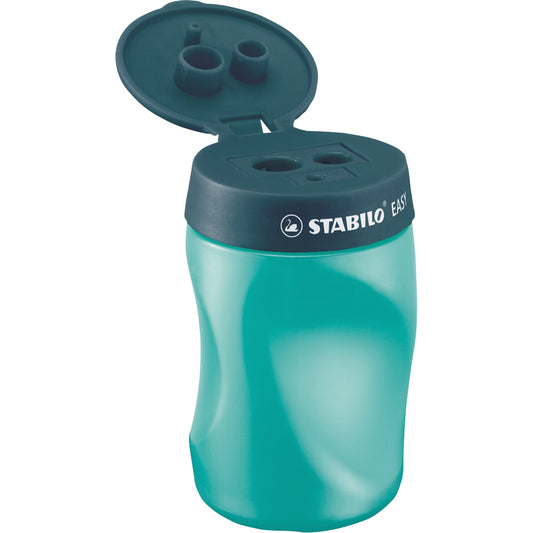 STABILO® Dosenspitzer EASYsharpener 3 und 7,5 und 10mm Kunststoff petrol transluzent