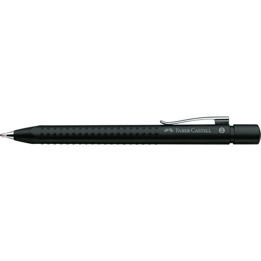 Faber-Castell Kugelschreiber GRIP 2011 0,6mm XB blau Mine auswechselbar dokumentenecht Schaftfarbe: schwarz matt