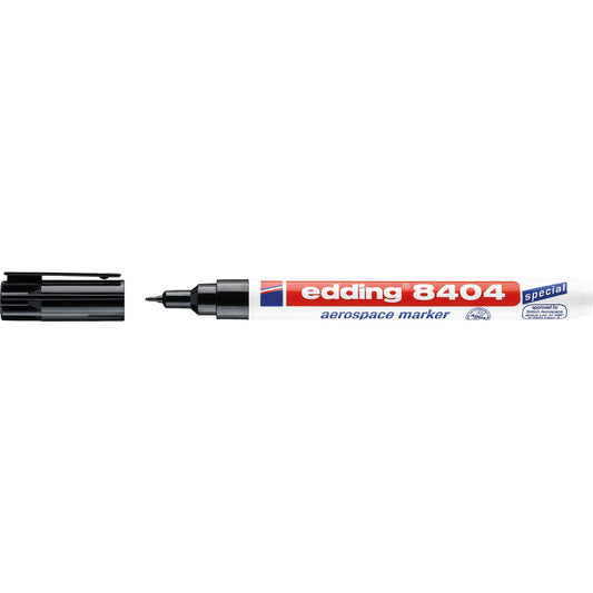 edding Aerospacemarker 8404 0,75mm schwarz Rundspitze