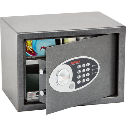 Phoenix Tresor Vela Home & Office 34 x 24 x 21 cm (B x H x T) Stahl graphitgrau