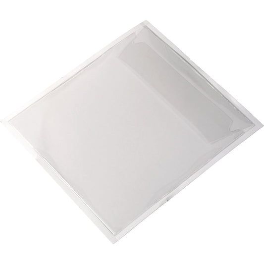 DURABLE Selbstklebetasche POCKETFIX® CD/DVD 12,7 x 12,7 cm (B x H) Polypropylen transparent 100 St./Pack.