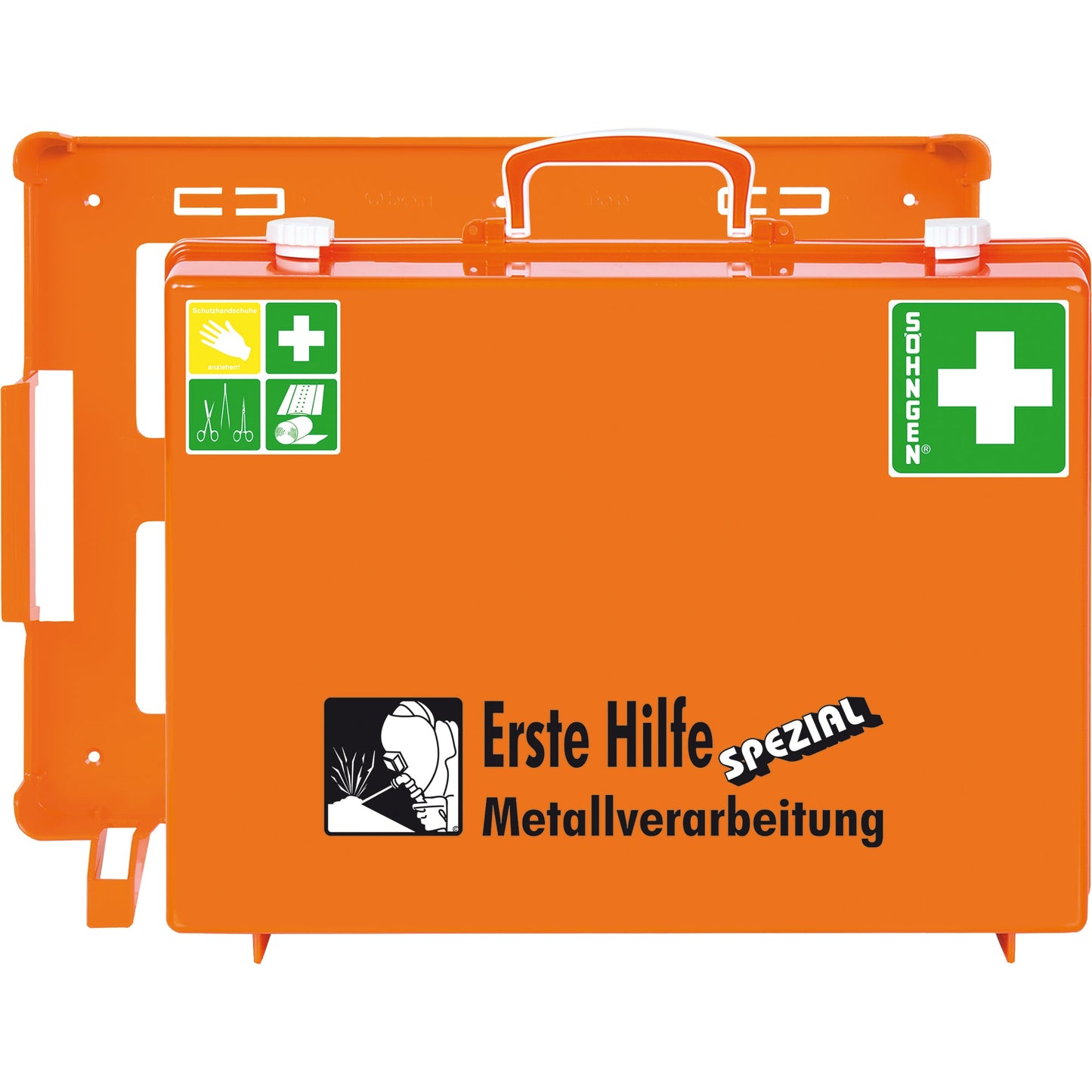 SÖHNGEN® Erste Hilfe Koffer SPEZIAL MT-CD ca. 40 x 30 x 15 cm (B x H x T) DIN 13157 orange