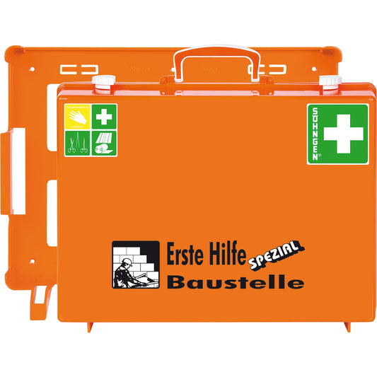 SÖHNGEN® Erste Hilfe Koffer SPEZIAL ca. 40 x 30 x 15 cm (B x H x T) DIN 13157 orange