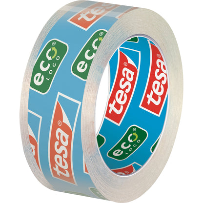 tesa® Klebefilm tesafilm® Eco & Clear 15 mm x 10 m (B x L) einseitig klebend ohne Lösungsmittel Polypropylen, 100 % recycelt transparent