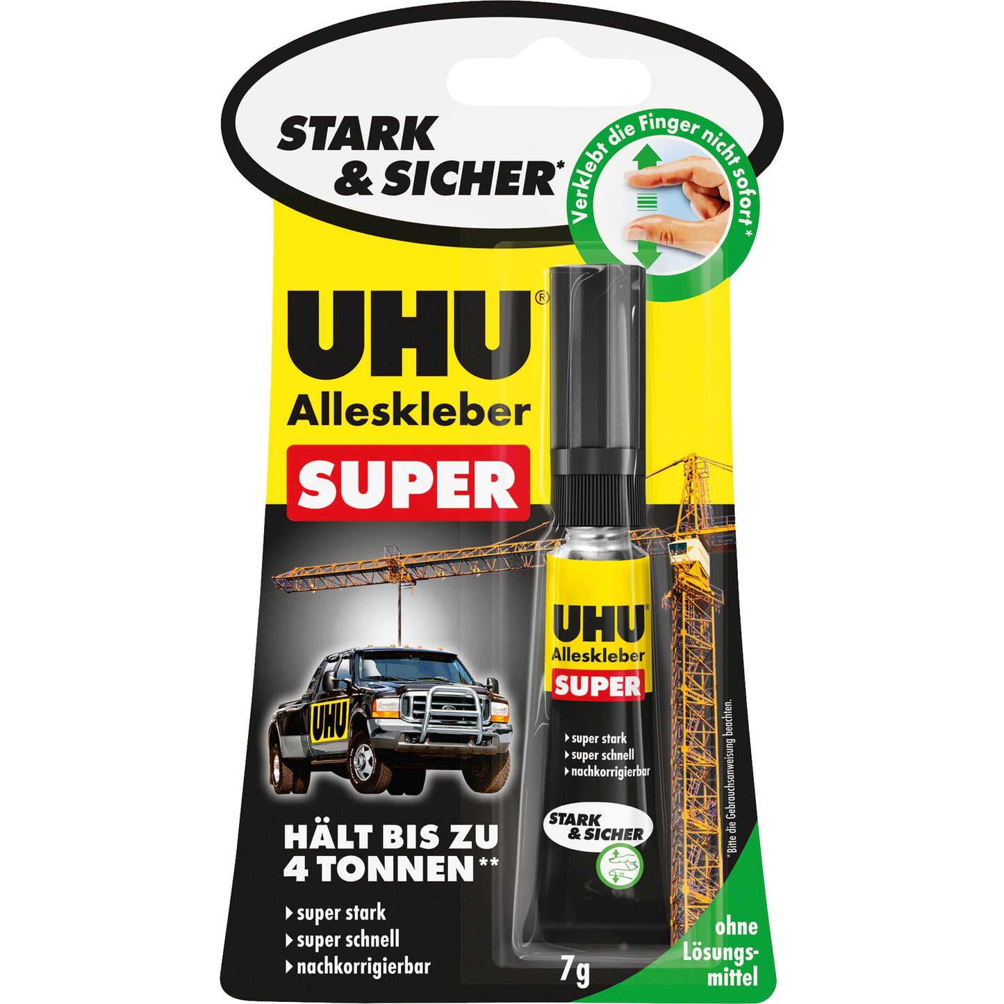 UHU® Alleskleber SUPER MINIS nicht auswaschbar nicht nachfüllbar 7g