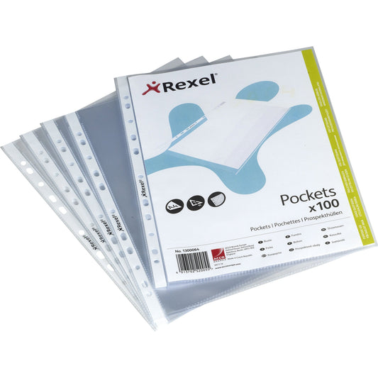 Hetzel Prospekthülle Economic DIN A5 80µm oben offen Polypropylen glasklar 100 St./Pack.