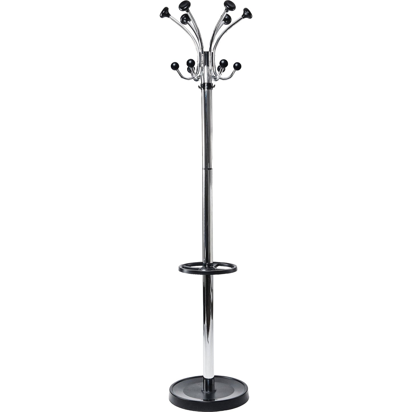 MAUL Garderobenständer MAULnubis chrome 41 x 177,5 cm (Ø x H) Stahl hellsilber