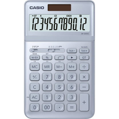 CASIO Tischrechner JW-200SC-BU blau