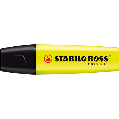 STABILO® Textmarker BOSS® ORIGINAL 2-5mm gelb Keilspitze