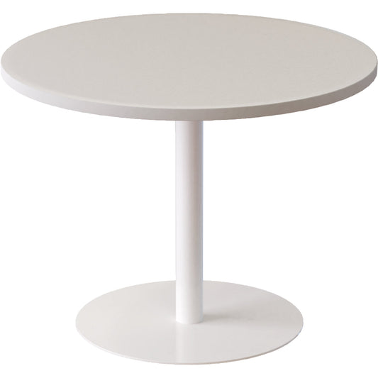 easyDesk® Beistelltisch 800 x 600 mm (Ø x H) weiß