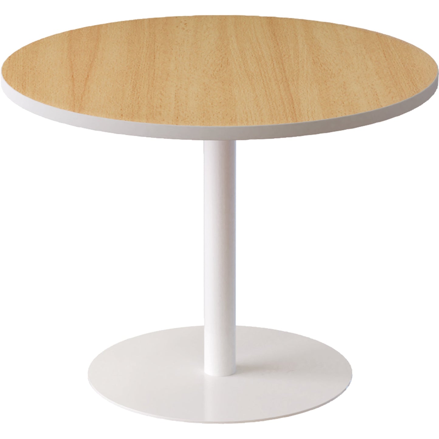 easyDesk® Beistelltisch 800 x 600 mm (Ø x H) buche