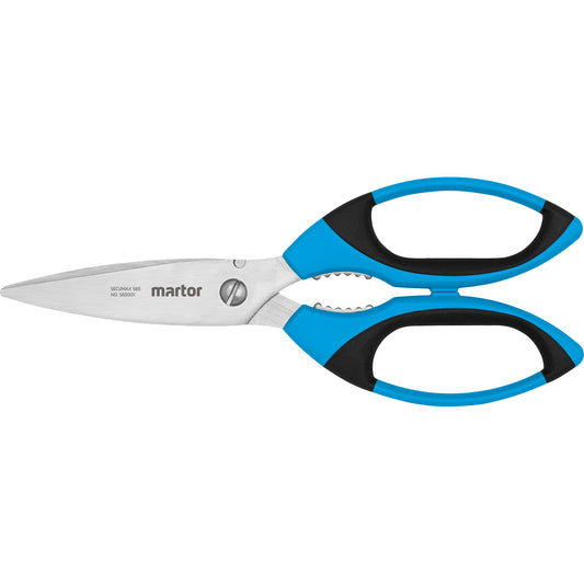 MARTOR Universalschere SECUMAX 565 216mm Links- und Rechtshänder Edelstahl blau/schwarz