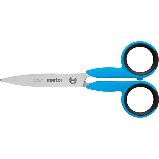 MARTOR Universalschere SECUMAX 363 134mm Links- und Rechtshänder Edelstahl blau/schwarz