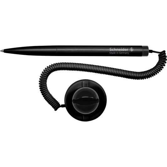 Schneider Kugelschreiber Klick-Fix-Pen 0,5mm schwarz Mine auswechselbar dokumentenecht Schaftfarbe: schwarz