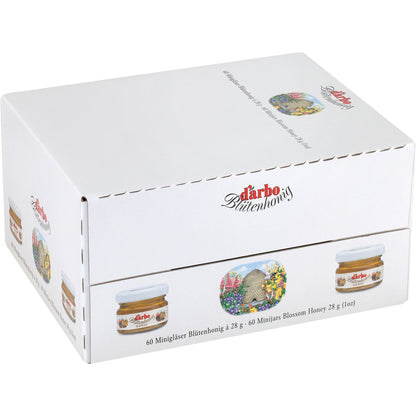 Darbo Honig Blüten Glas 60 x 28 g/Pack.