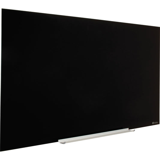 Nobo® Glasboard Impression Pro 126 x 71 x 5,1 cm (B x H x T) Tafel magnethaftend inkl. Marker, Magnete Sicherheitsglas schwarz