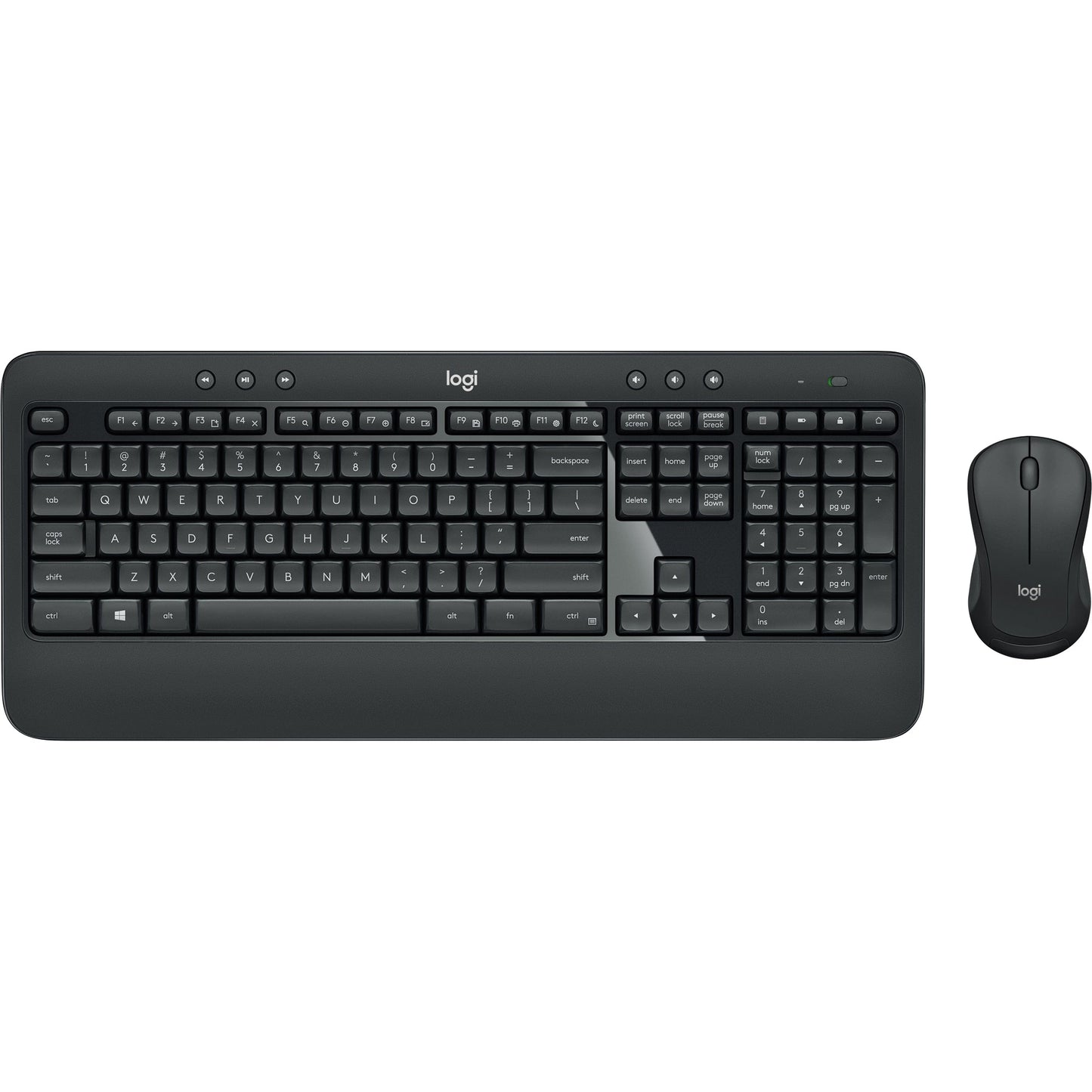 Logitech Tastatur-Maus-Set MK540 QWERTZ Windows® universell USB-A bis 10m inkl. Unifying-USB-Empfänger schwarz