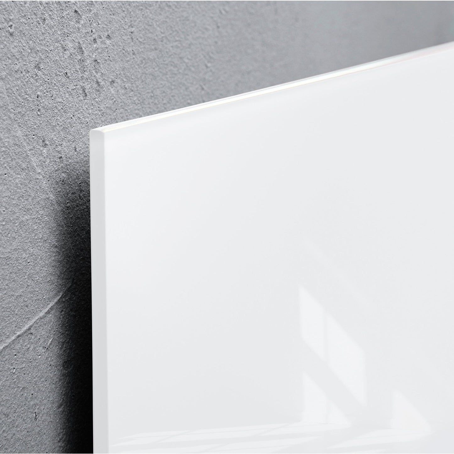 SIGEL Glasboard Artverum 240 x 120 x 1,8 cm (B x H x T) Tafel magnethaftend inkl. 2 starker SuperDym- Magnete Sicherheitsglas super-weiß