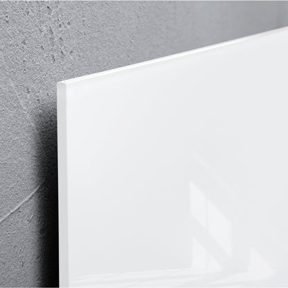 SIGEL Glasboard Artverum 240 x 120 x 1,8 cm (B x H x T) Tafel magnethaftend inkl. 2 starker SuperDym- Magnete Sicherheitsglas super-weiß
