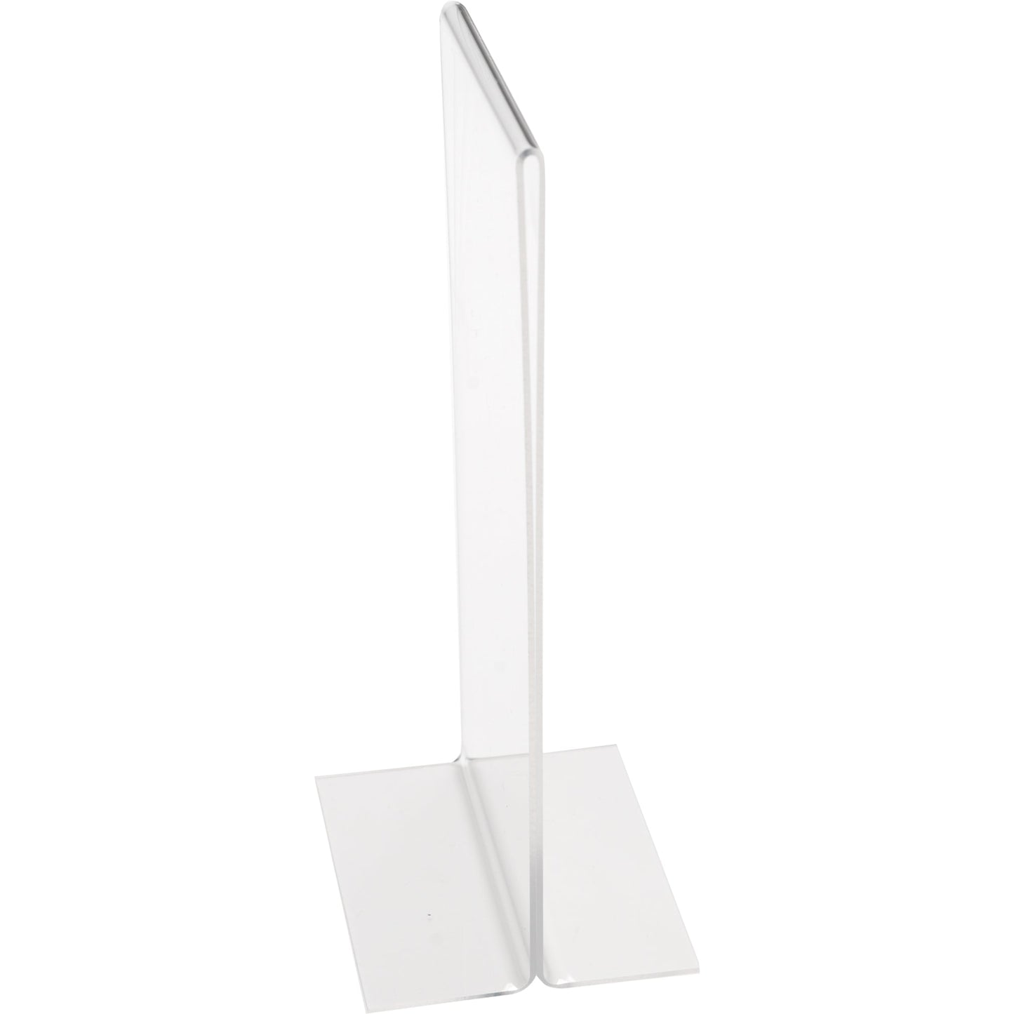 Deflecto® Tischaufsteller Classic Image® 10 x 21,5 x 8 cm (B x H x T) 1/3 DIN A4 beidseitig verwendbar Polystyrol transparent
