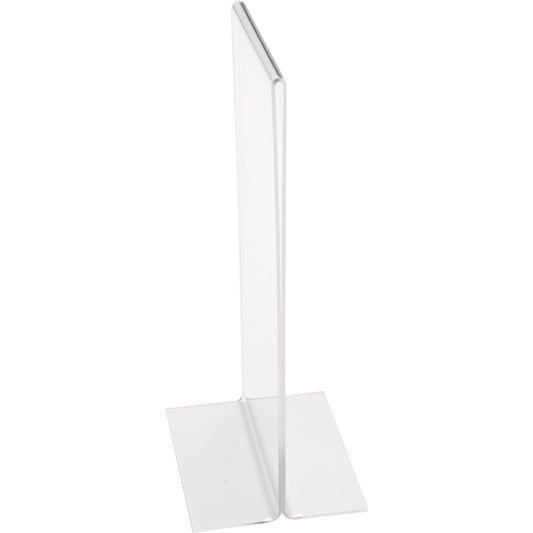 Deflecto® Tischaufsteller Classic Image® 10 x 21,5 x 8 cm (B x H x T) 1/3 DIN A4 beidseitig verwendbar Polystyrol transparent