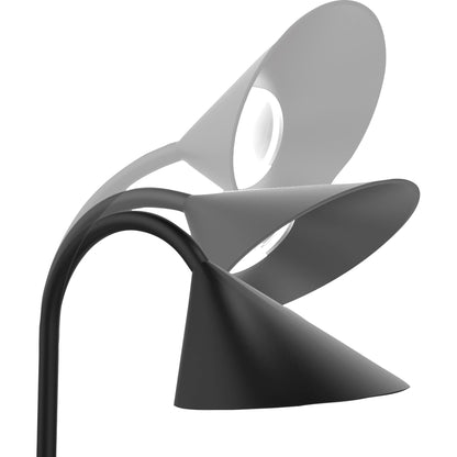 UNILUX Tischleuchte SOL E 6 kWh/1.000h Netzbetrieb schwarz