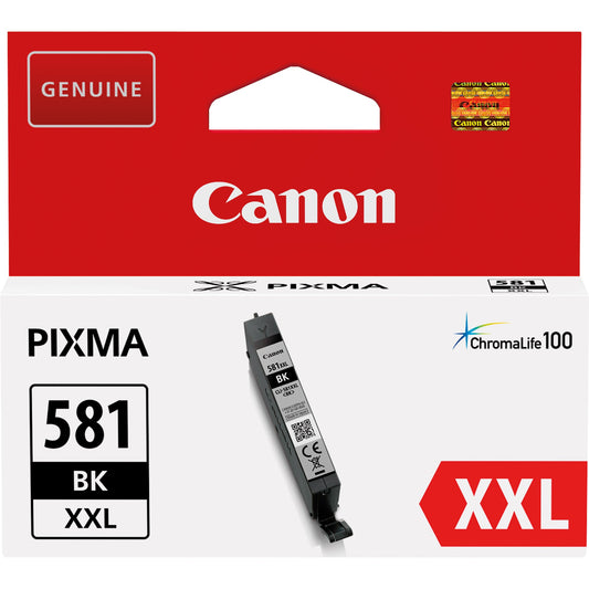 Canon Tintenpatrone Originalzubehör CLI-581XXL BK ca. 6.360 Seiten schwarz 11,7ml