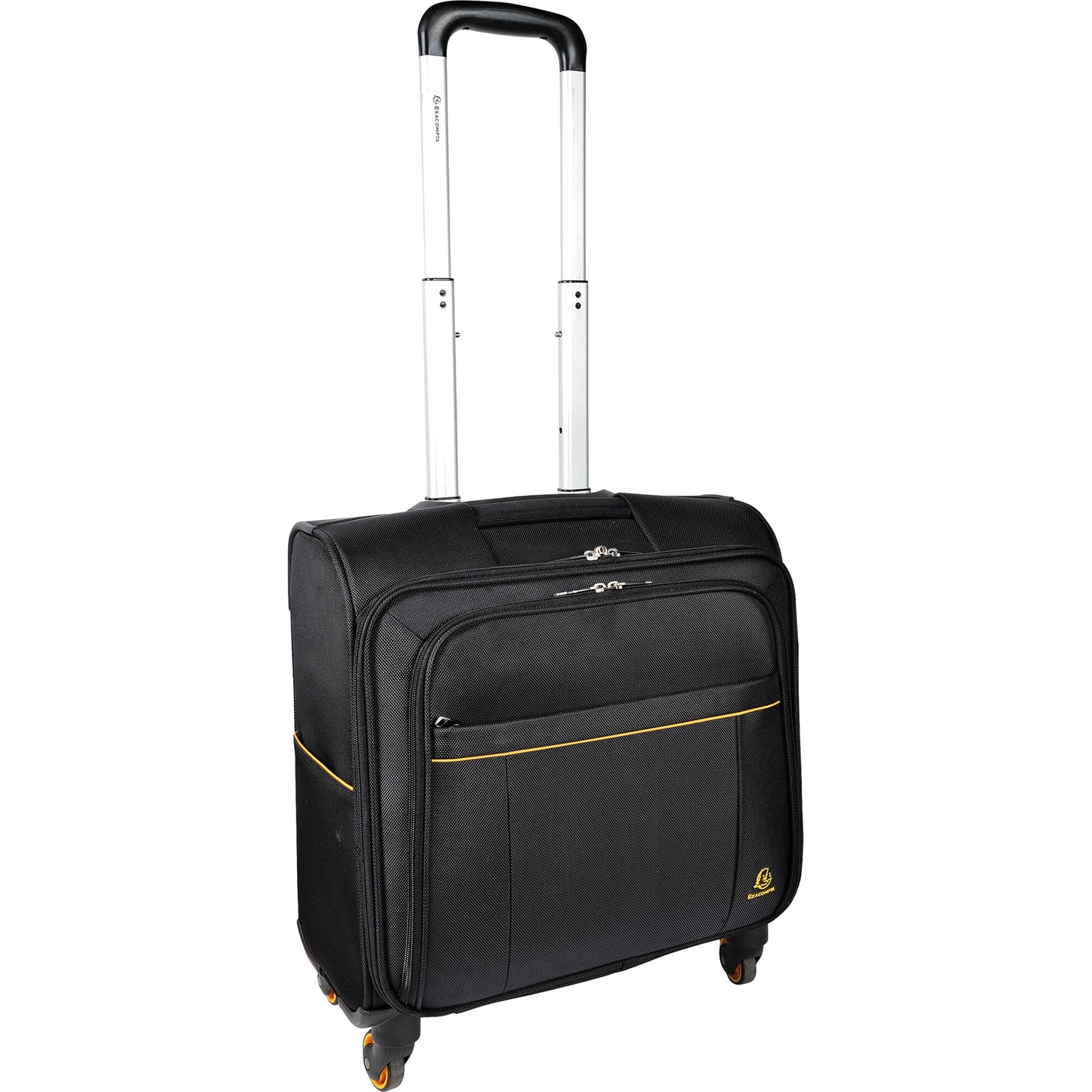 Exacompta Notebooktrolley Exactive® 48 x 42 x 23 cm (B x H x T) Polyester schwarz/orange