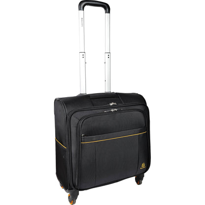Exacompta Notebooktrolley Exactive® 48 x 42 x 23 cm (B x H x T) Polyester schwarz/orange